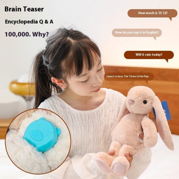Smart AI plush toys can be used to learn and accompany children to grow up chip early education intelligence smart dolls