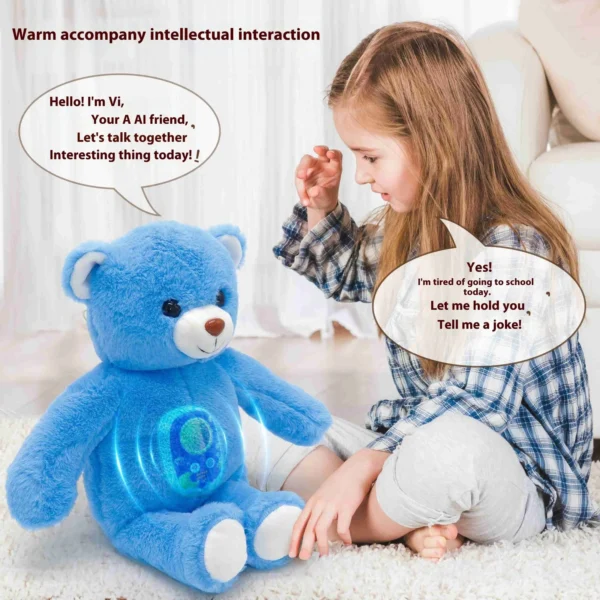 AI smart plush toy brown bear cute doll plush toy